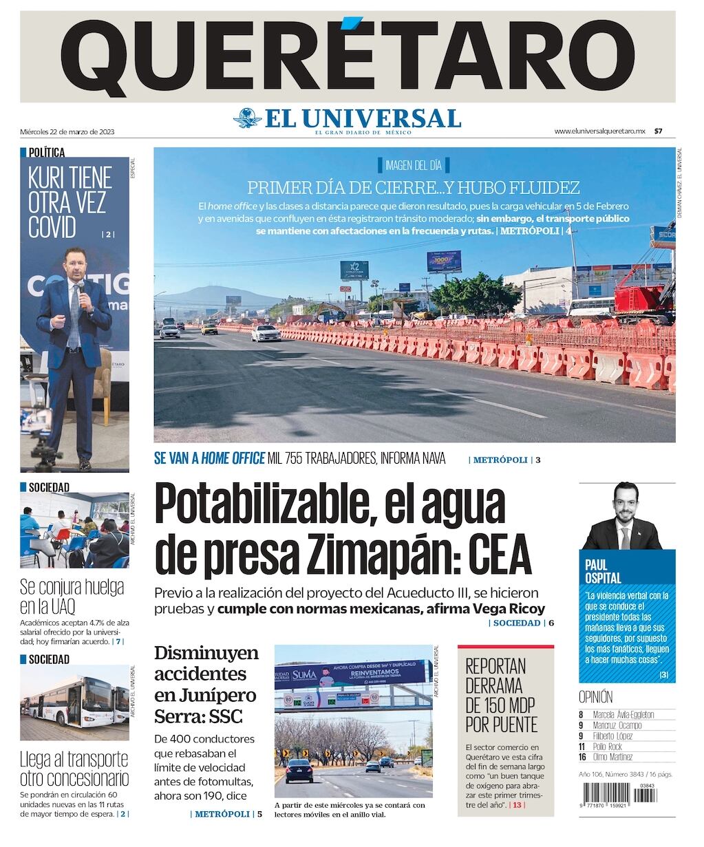 Portada 22 de marzo de 2023
