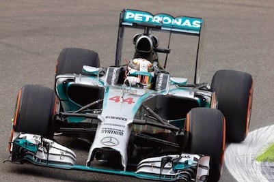 Mercedes, la más veloz en prácticas de Monza