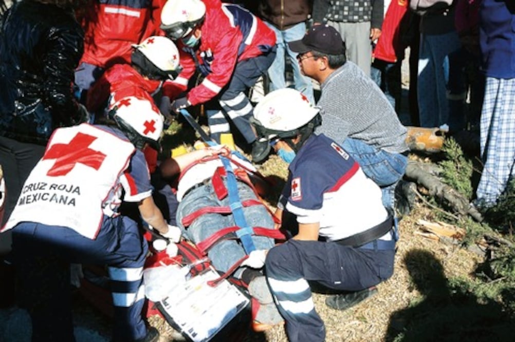 Cruz Roja alerta de accidentes de auto 