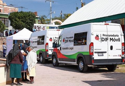 Atendidas por DIF Móvil 19 mil personas