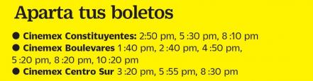 ¡Al fin es viernes... de cine!
