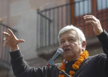 AMLO presenta MORENA en Querétaro
