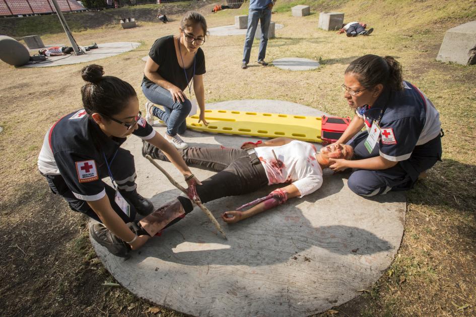 Cruz Roja refuerza capacitación