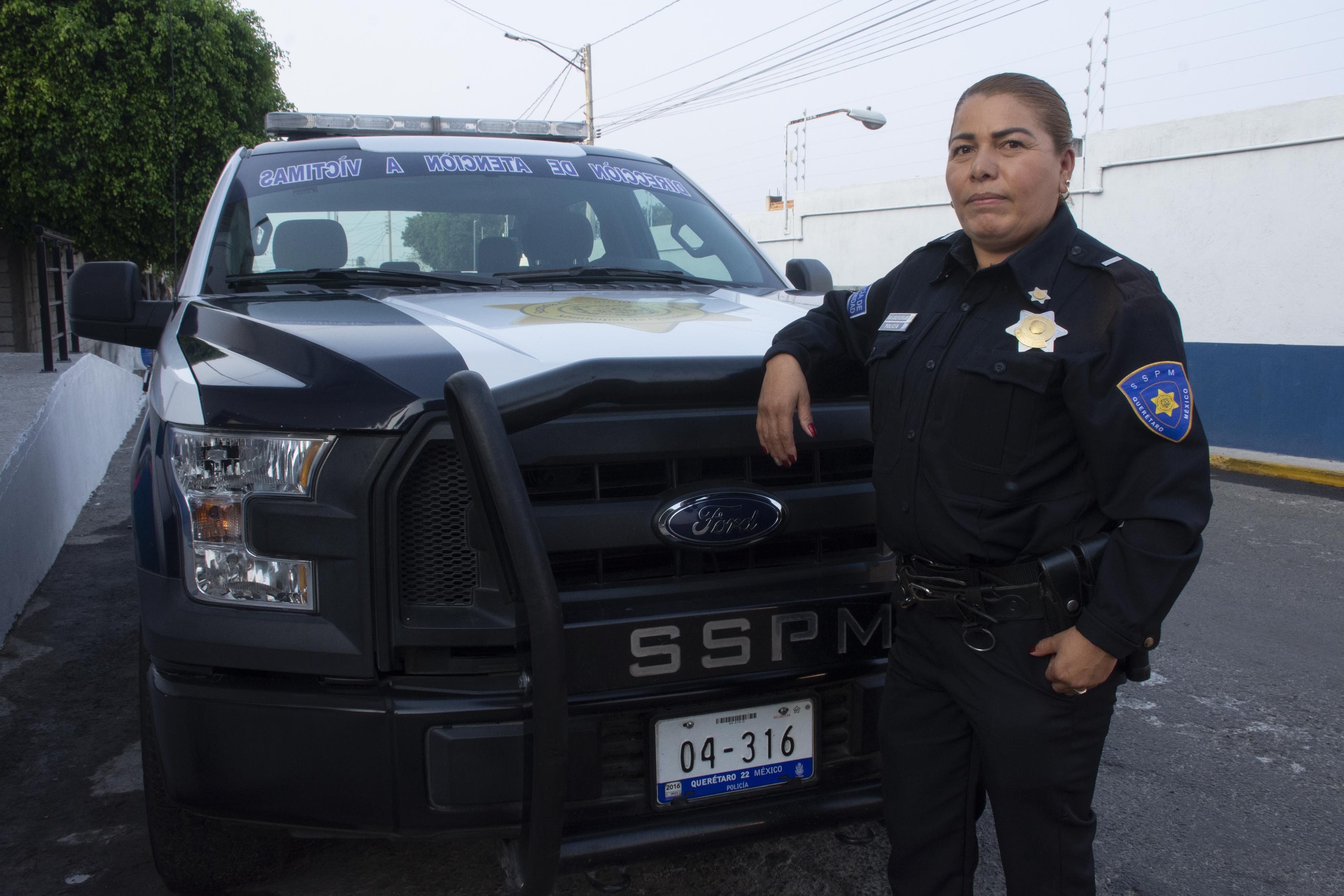 Heroína, salva vidas en su labor policial