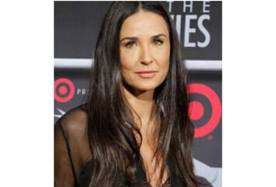 Demi Moore "enseña de más"