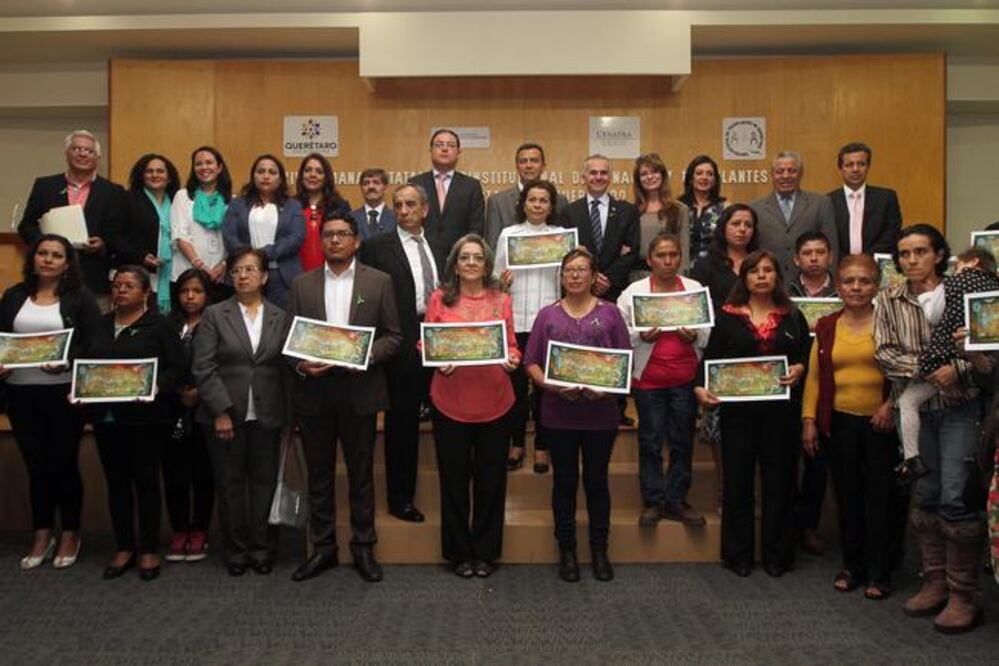 En el Día Nacional de Trasplantes y Donación de Órganos y Tejidos, entregaron reconocimientos a personas cuyos familiares decidieron donar sus órganos (CÉSAR GÓMEZ. EL UNIVERSAL)