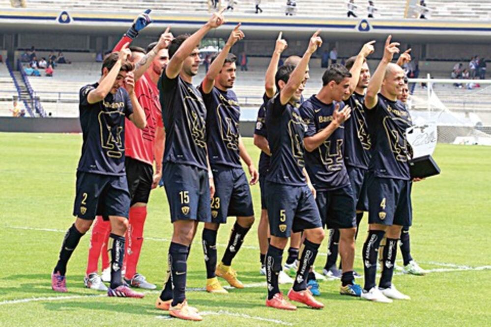 Pumas saca la victoria por sus canteranos
