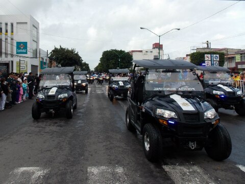 Resguardan orden con operativo