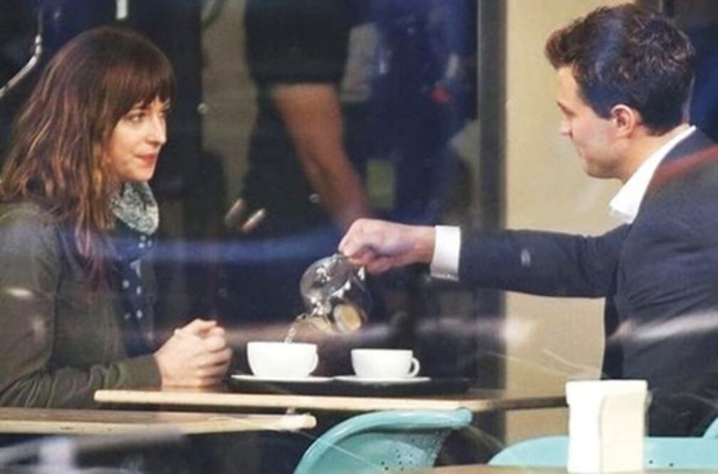 Falsa zona íntima de Dakota al filmar