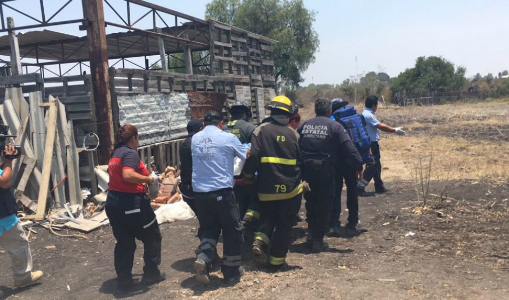 Tres trabajadores graves por flamazo