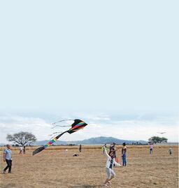 Familias disfrutan del Festival Nacional de Papalotes