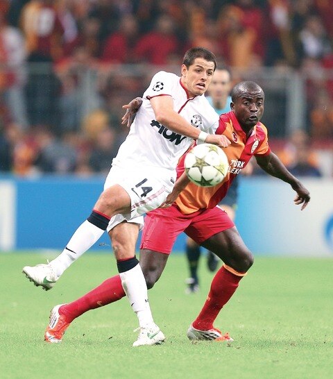 Con “Chicharito” los 90 minutos, cae el “ManU”