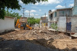 Alistan obras pluviales en el norte de la capital queretana