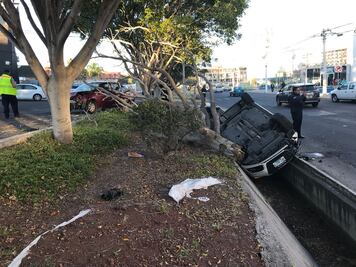 Reportan dos accidentes en  Colinas del Cimatario