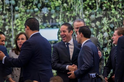 Domínguez Servién refrenda respaldo a gobierno de AMLO 