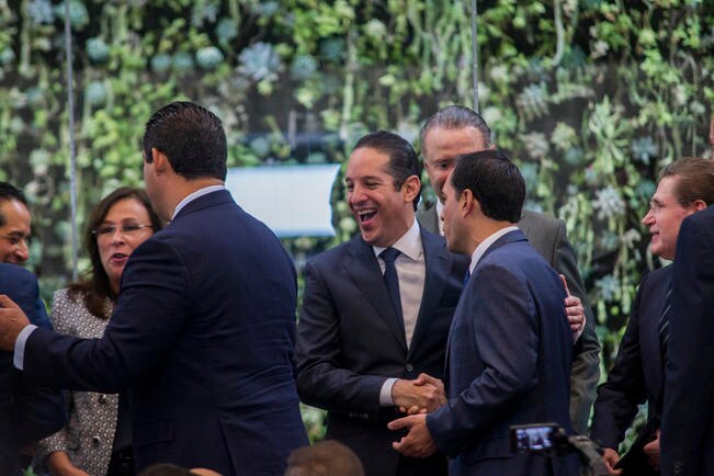 Domínguez Servién refrenda respaldo a gobierno de AMLO