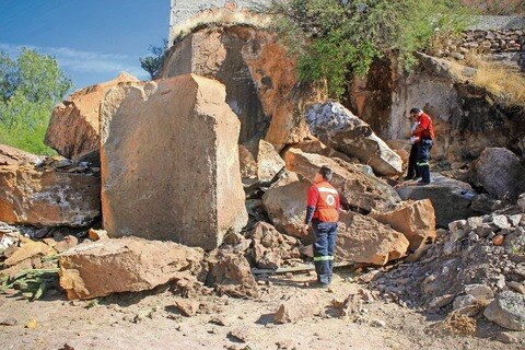Reforzarán  zonas de derrumbe en San Juan