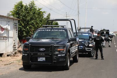 La Policía estatal de Querétaro despliega operativo en Mompani