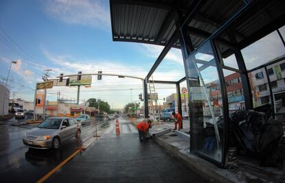 Obra de transporte con 93% de avance