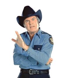 Murió James Best, el Rosco de Los duques de Hazzard