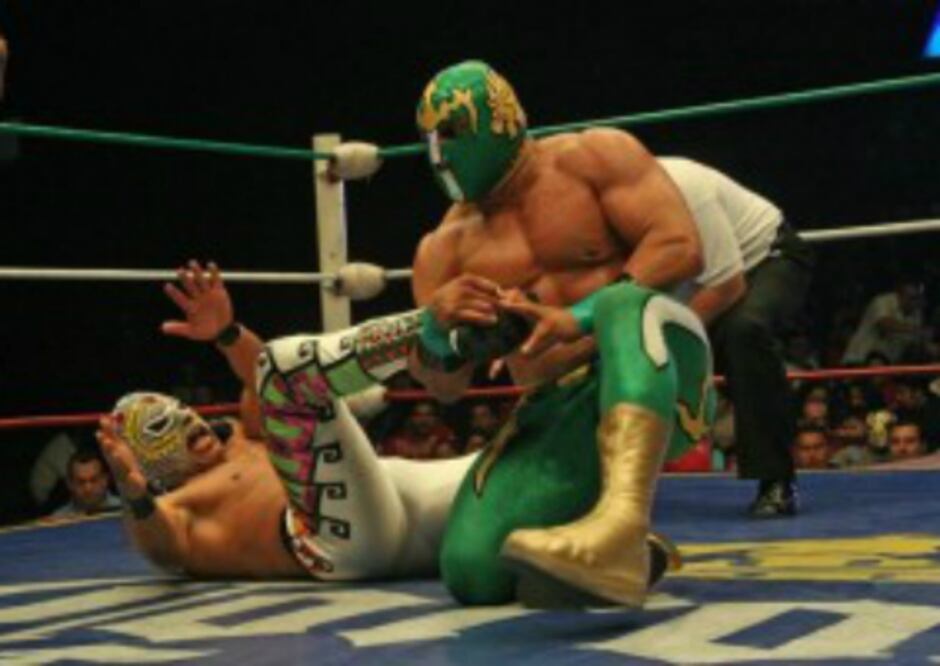 Develarán mural sobre la lucha libre en México