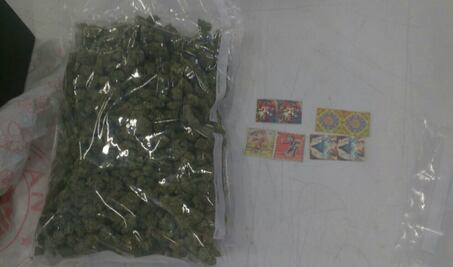 Aseguran marihuana en el AIQ