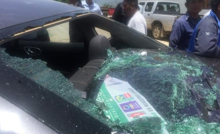 Enfrentamiento a pedradas y garrotazos en Chiapas