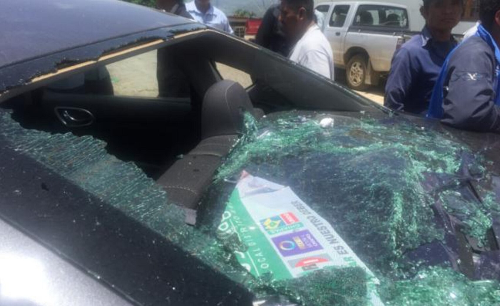 Enfrentamiento a pedradas y garrotazos en Chiapas