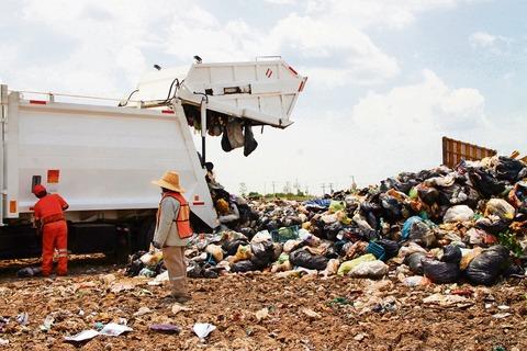 900 toneladas de basura a diario