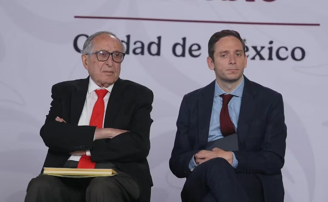 David Kershenobich, secretario de Salud durante la conferencia de prensa de la presidenta Claudia Sheinbaum (18/08/2026). Foto: Gabriel Pano / EL UNIVERSAL