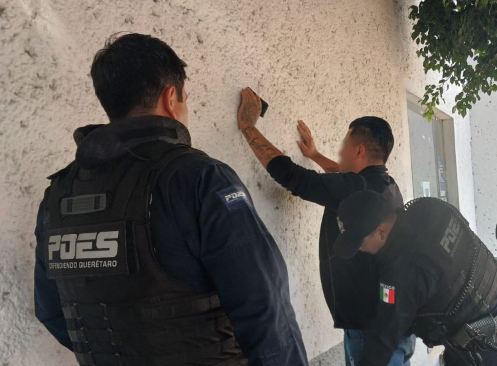 Detienen a hombre que atacó con machete a unos perritos