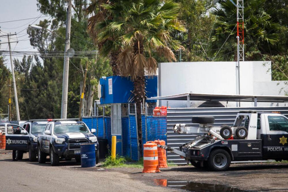 El 18 de julio cinco sujetos sustrajeron armas de un módulo de seguridad ubicado en el Parque Industrial Benito Juárez (ESPECIAL)