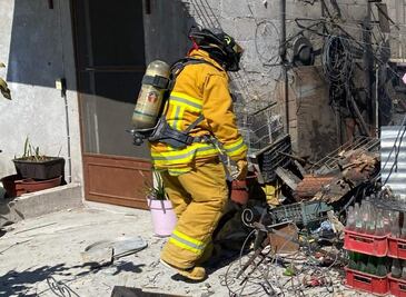 Pirotecnia explota, mientras velaban una imagen religiosa en Cadereyta 