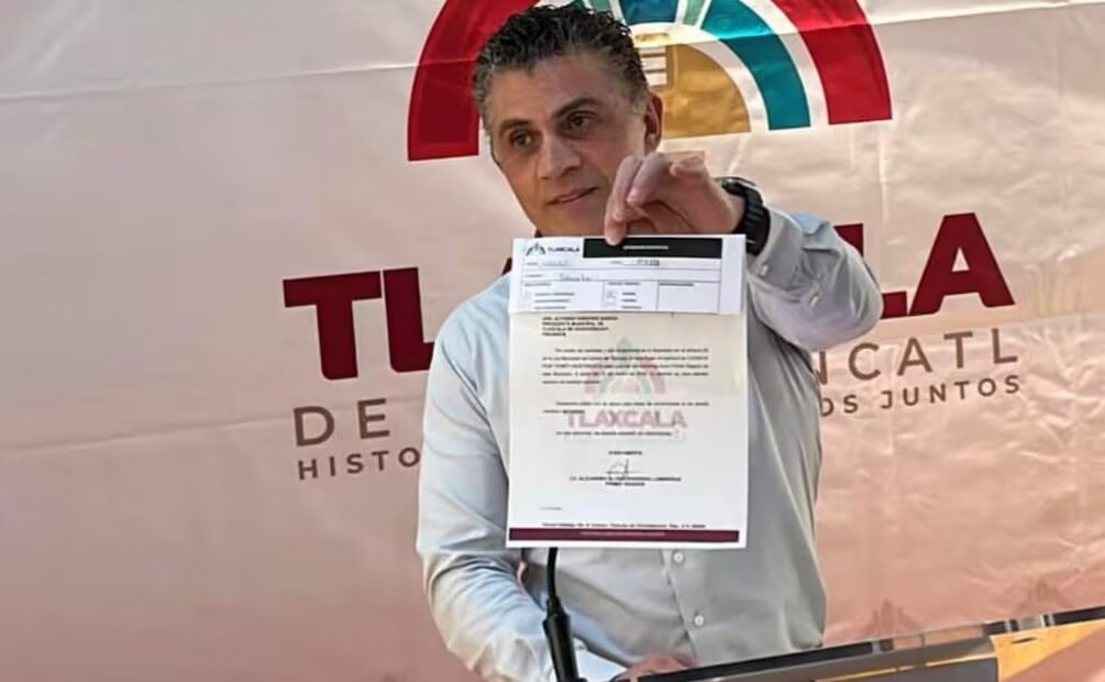 Regidor de Tlaxcala deja su cargo tras golpear y privar de la libertad a su esposa (13/03/2025). Foto: Especial