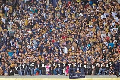 Justicia por Ayotzinapa, clamor en CU