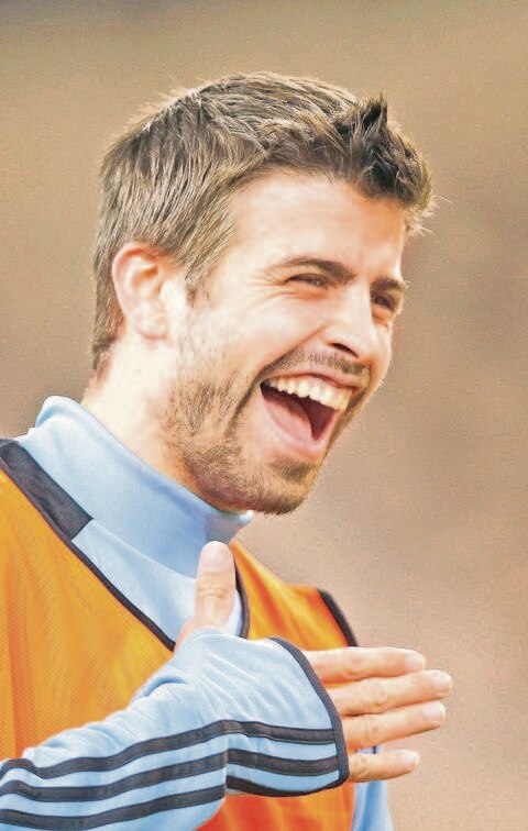 Piqué se mofa en Twitter