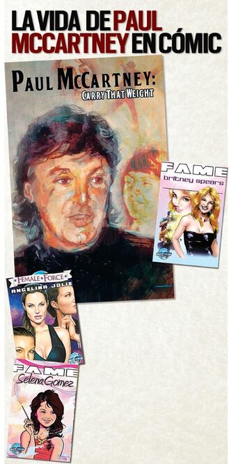 La vida de Paul McCartney en cómic