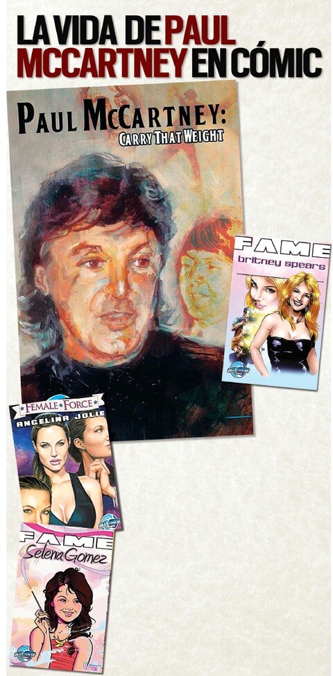 La vida de Paul  McCartney en cómic