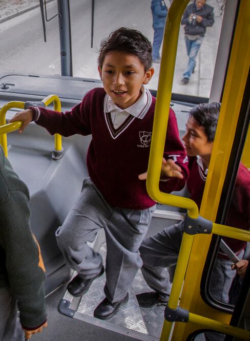 Comprarán más autobuses. En octubre de este año, el gobierno capitalino adquirirá ocho unidades que se sumarán a las 49 existentes. FOTO: ARCHIVO. EL UNIVERSAL