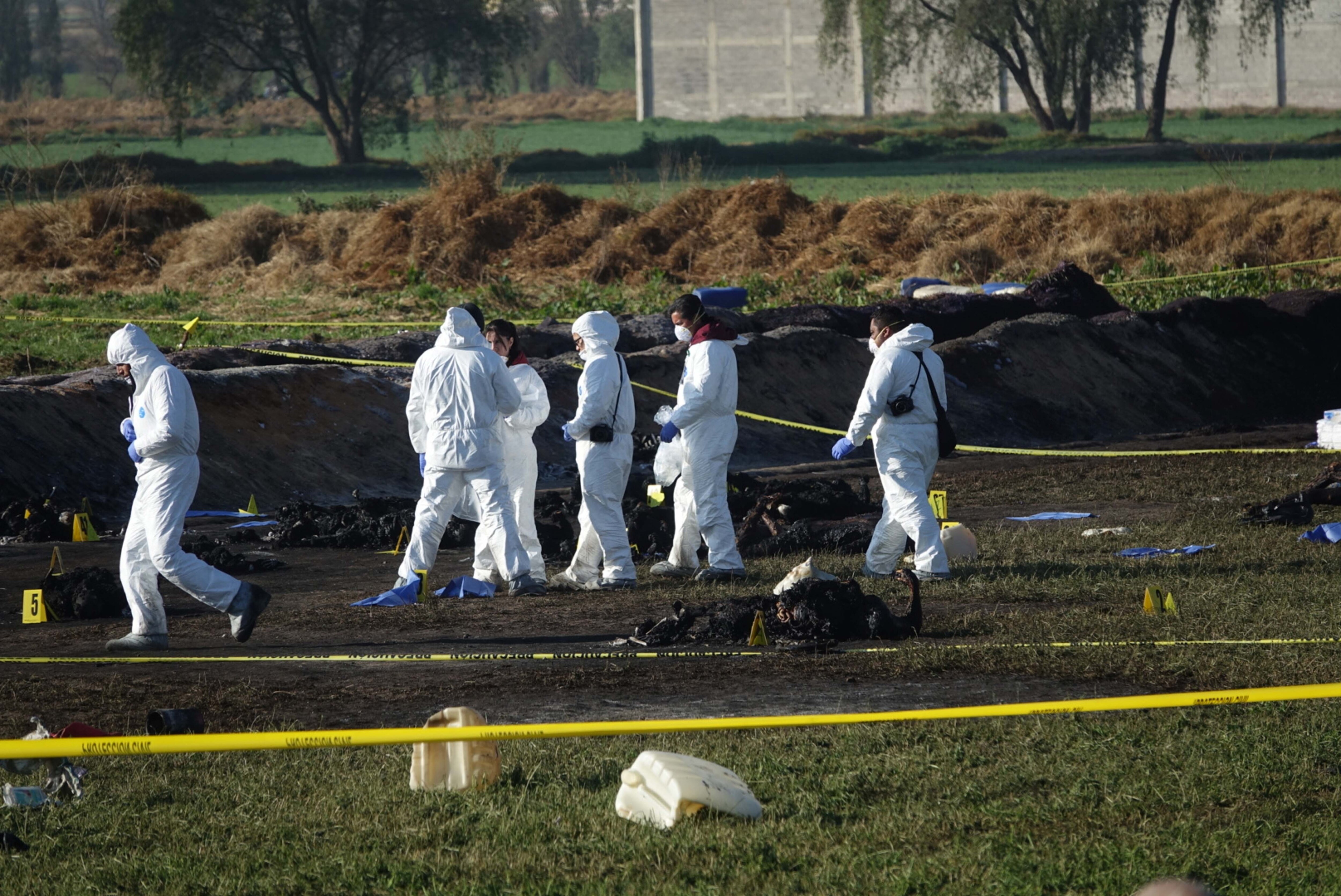 Reportan 73 personas fallecidas por explosión de ducto en Hidalgo