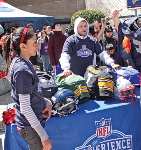 Sorpresas de NFL Experience para fans