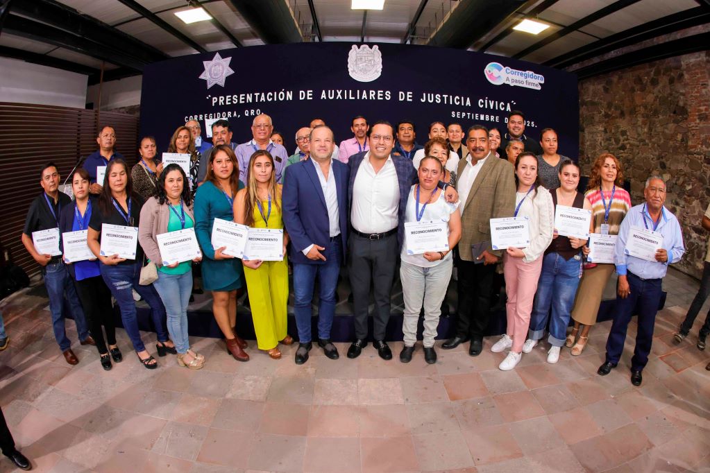 Corregidora tiene Auxiliares de la Justicia Cívica