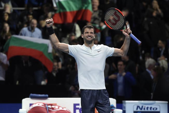 Dimitrov, con paso firme y Goffin clasifica