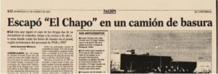 A 18 años de la primera fuga de "El Chapo"