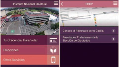 Elecciones informadas con apps  
