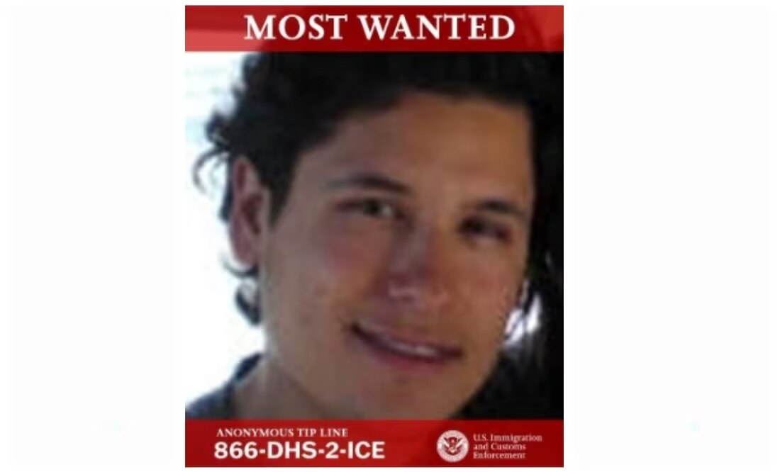 ICE promueve en redes recompensa de 10 mdd por hijo de "El Chapo"; Alfredo Guzmán "debe ser considerado armado y peligroso", dice