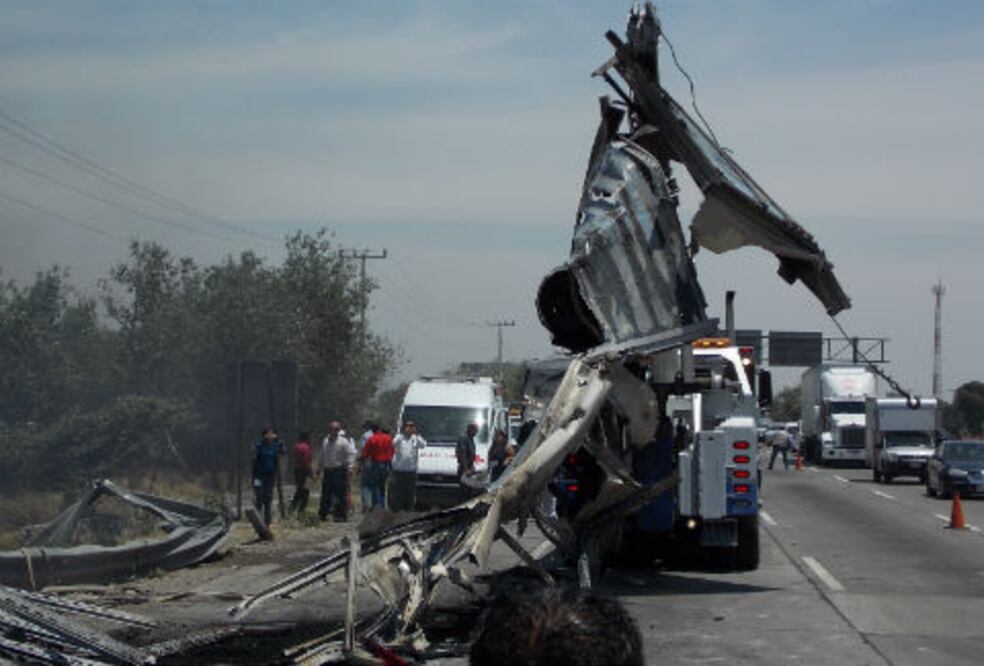 Accidente en la México-Querétaro