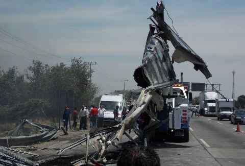 Accidente en la México-Querétaro