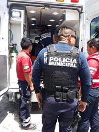 Carretera se transforma en una sala de parto