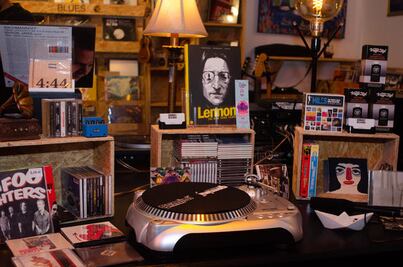 Para brindar a ritmo de rock